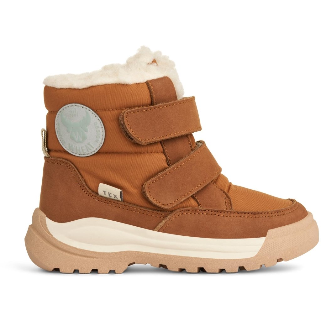 Wheat, vinterstvle Millas double velcro tec- Cognac