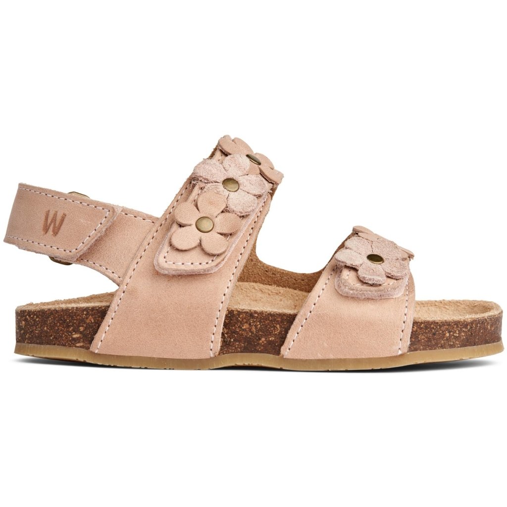 Wheat, Clare Blomster Sandal - beige rose