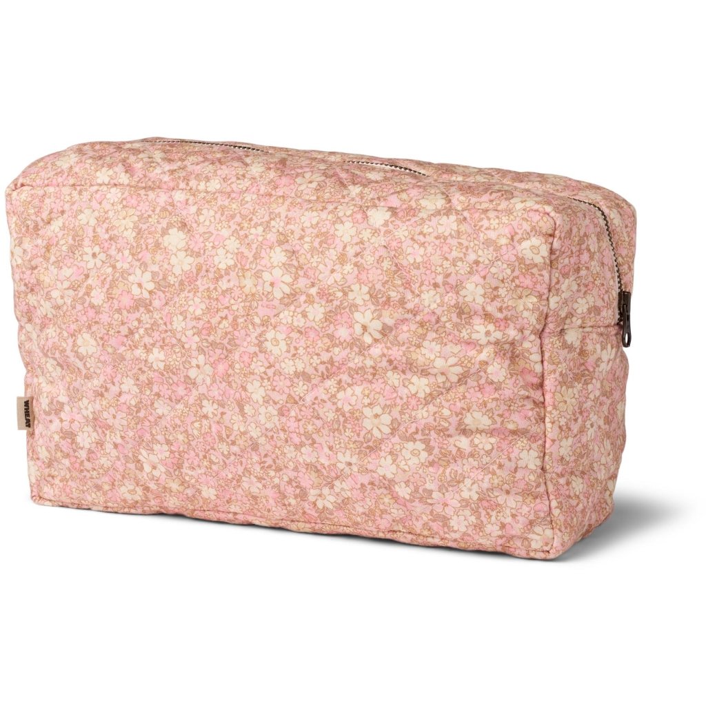 Toilettaske quilted, Zizzy-Rose flower meadow