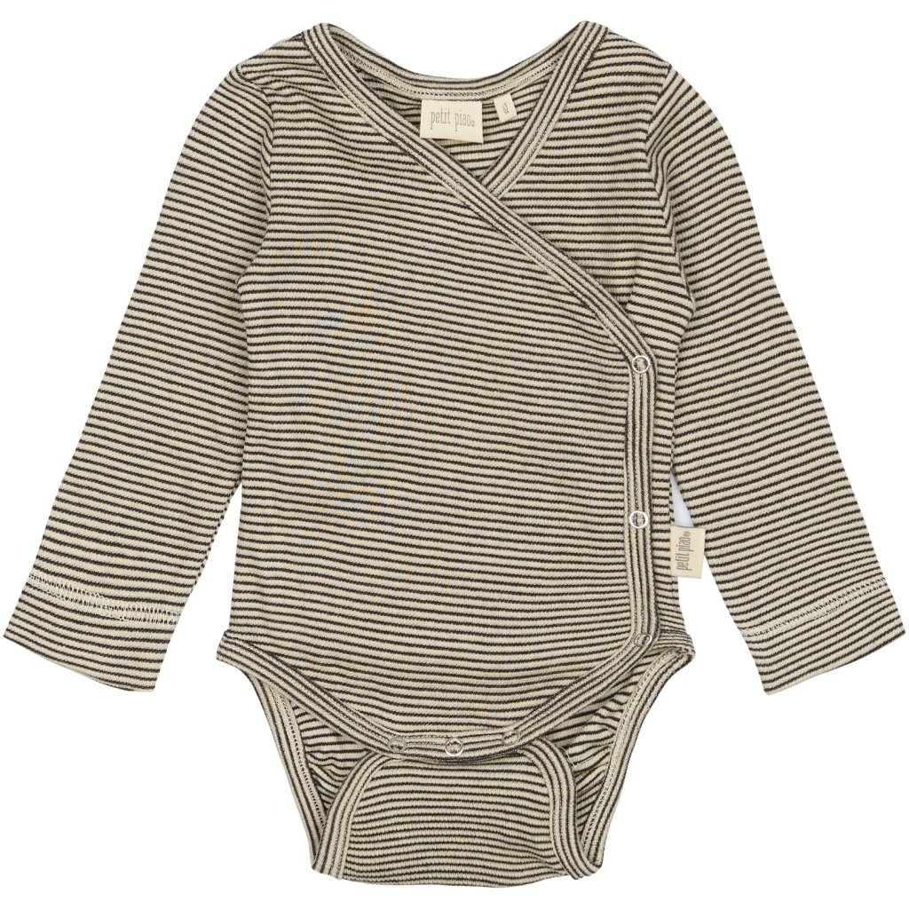 Body m. Wrap, Dian- Coffee bean/Off white