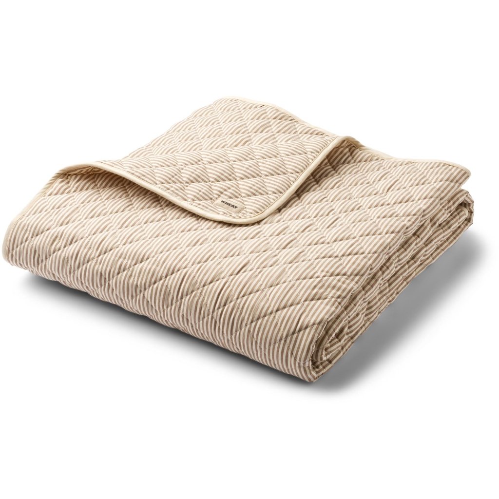 Quilted tppe- Cappucino striped