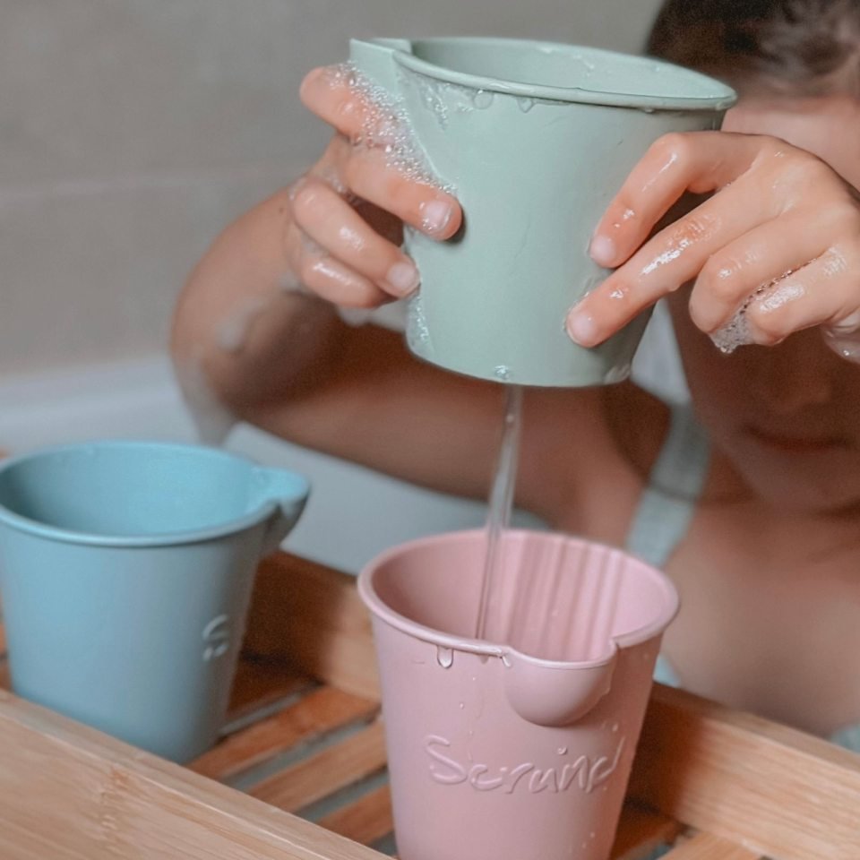 Scrunch-bath-buckets