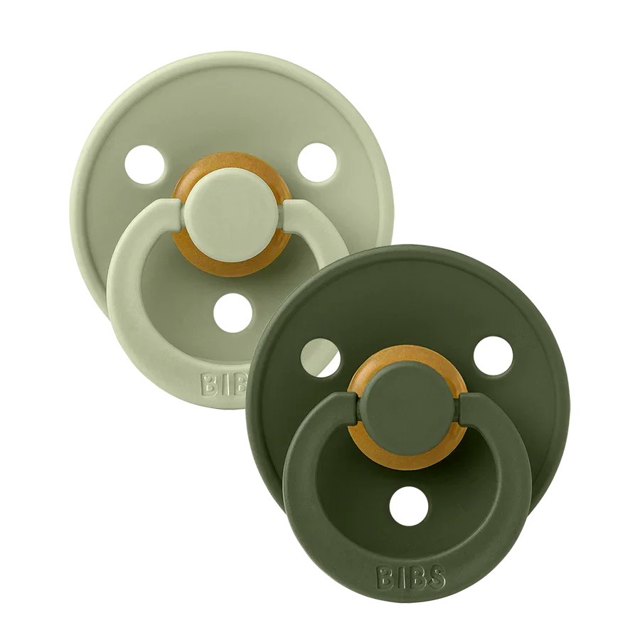 BIBS Colour 2 PACK Sage/Hunter Green