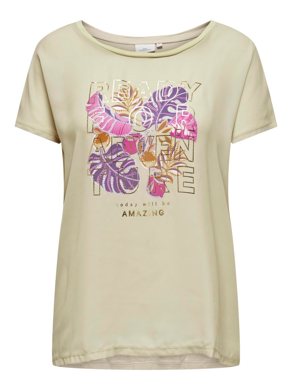 Tshirt, Carketty life ss mix tee JRS- Brown rice