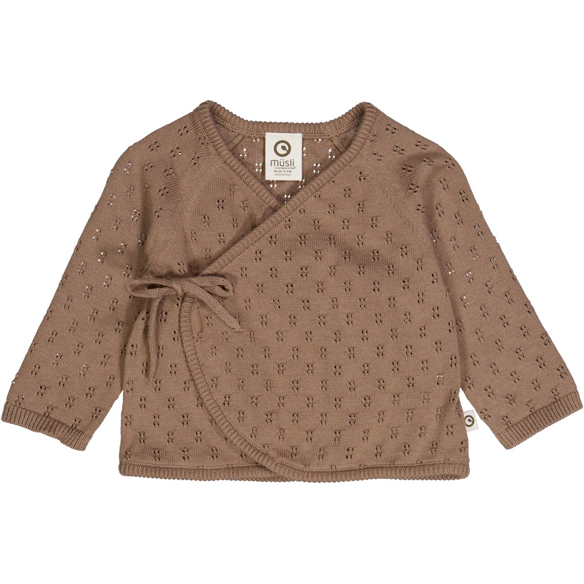 Strik cardigan- Walnut