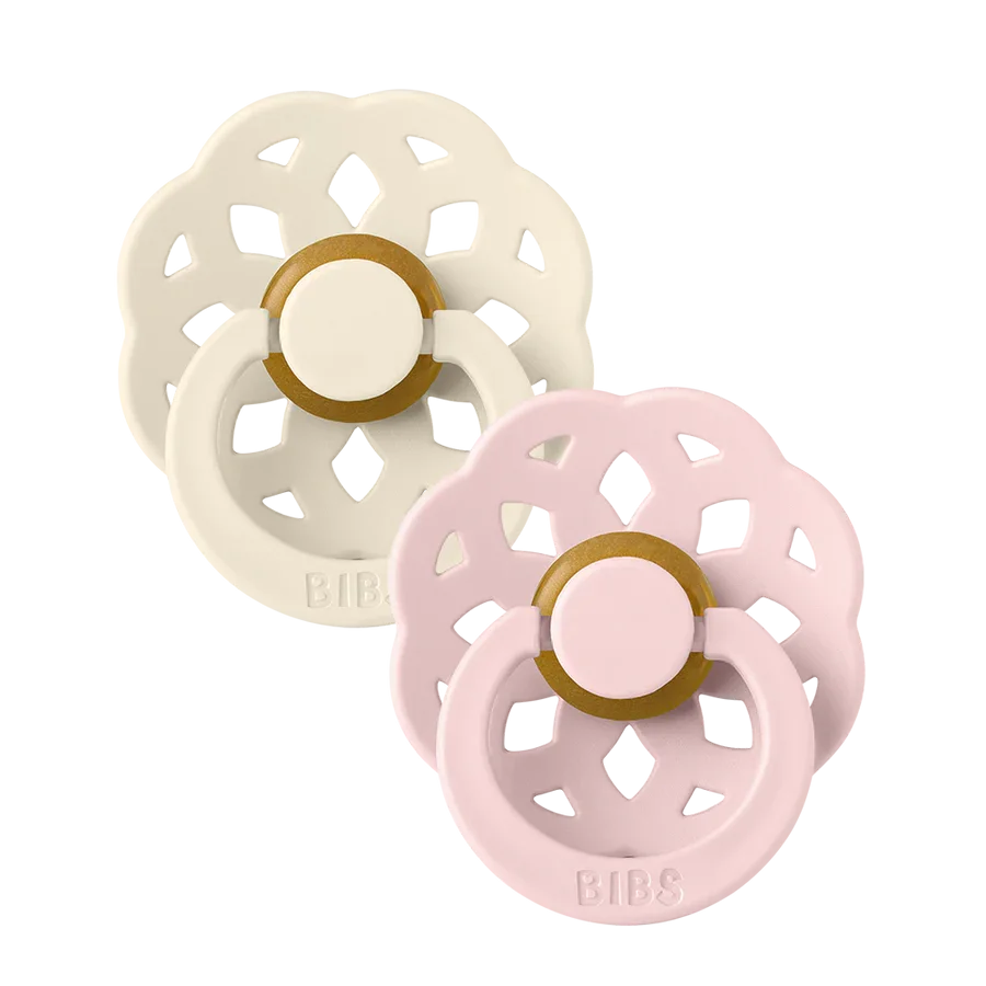 BIBS Boheme 2 PACK Ivory/Blossom