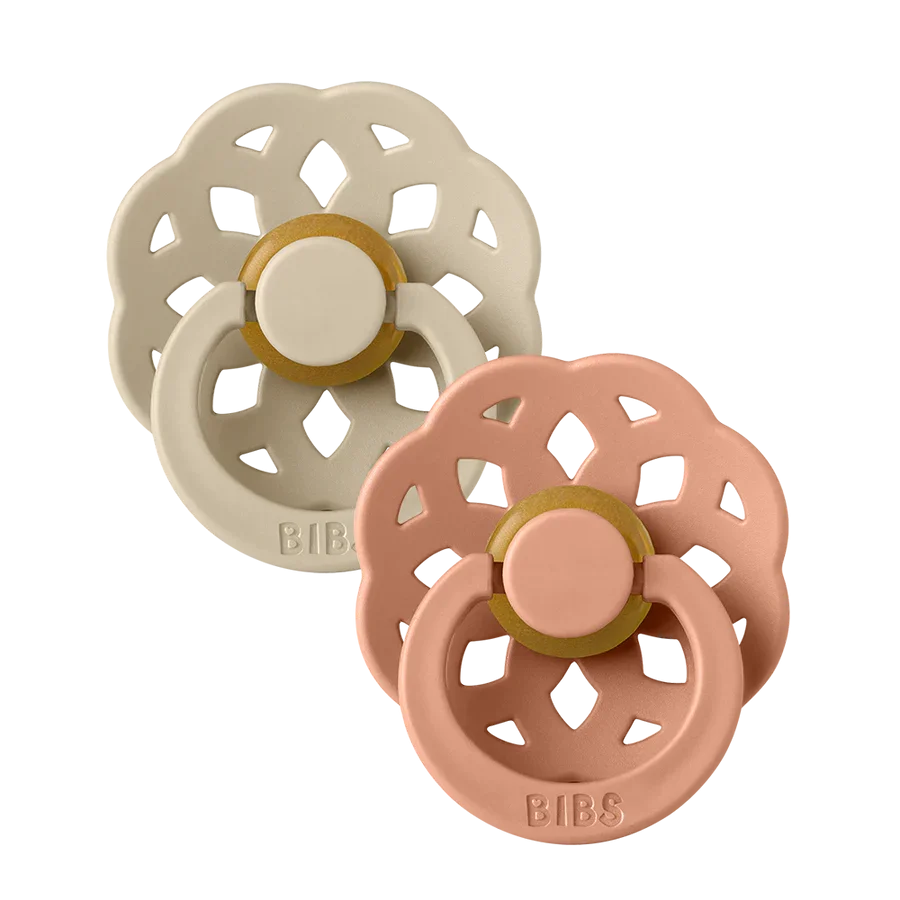 BIBS Boheme 2 PACK Vanilla/Peach