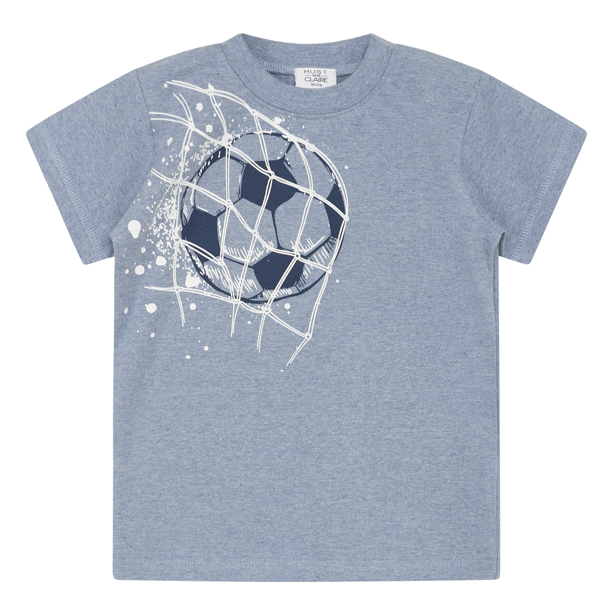 T-shirt - Arthur - Blue Fog Melange