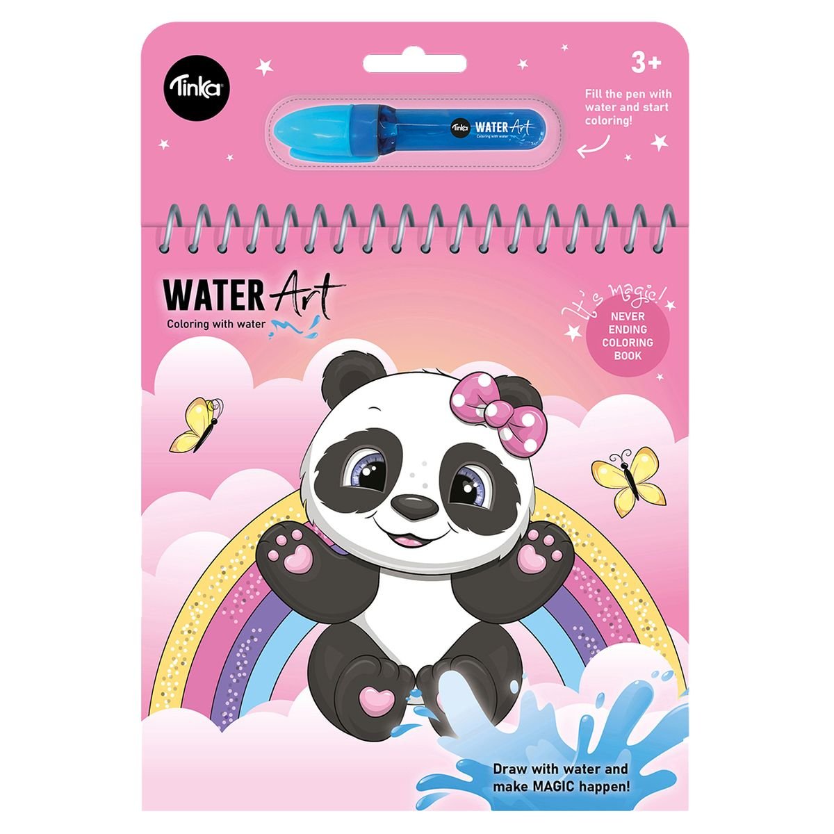 Tinka- Malebog/Water art- Panda