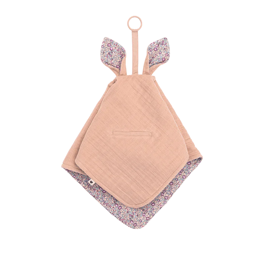 BIBS x LIBERTY Cuddle Cloth Kangaroo Eloise - Blush