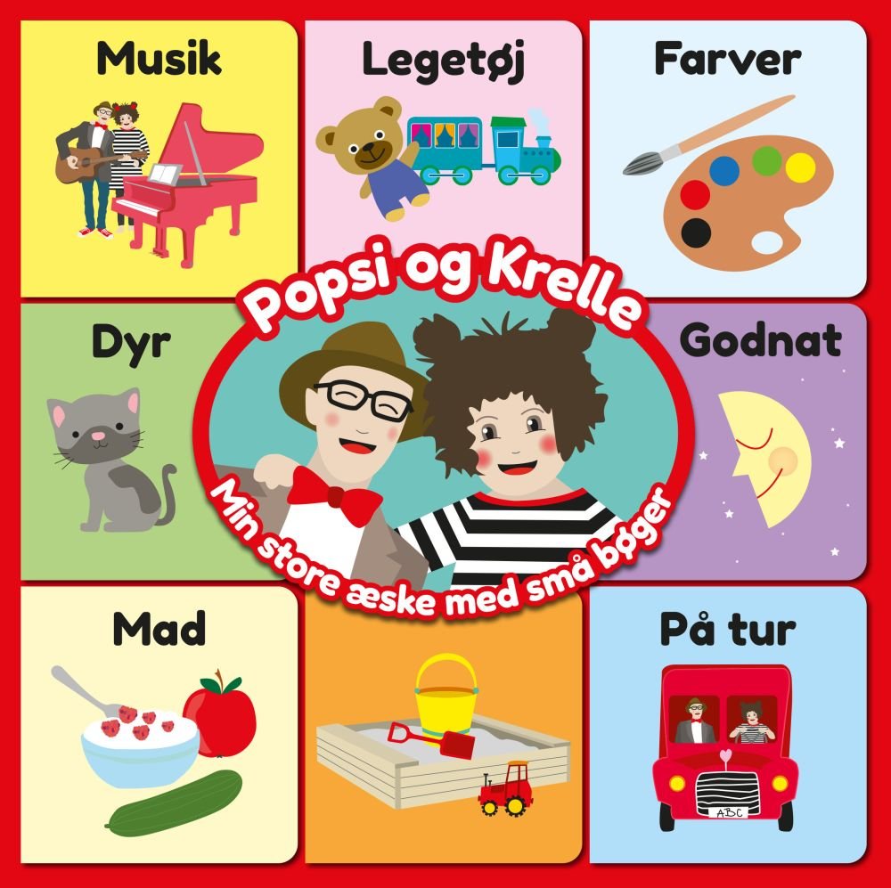 Popsi og Krelle: Min store ske med sm bger