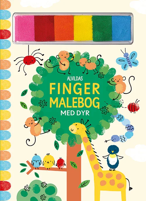 Alvildas fingermalebog med dyr