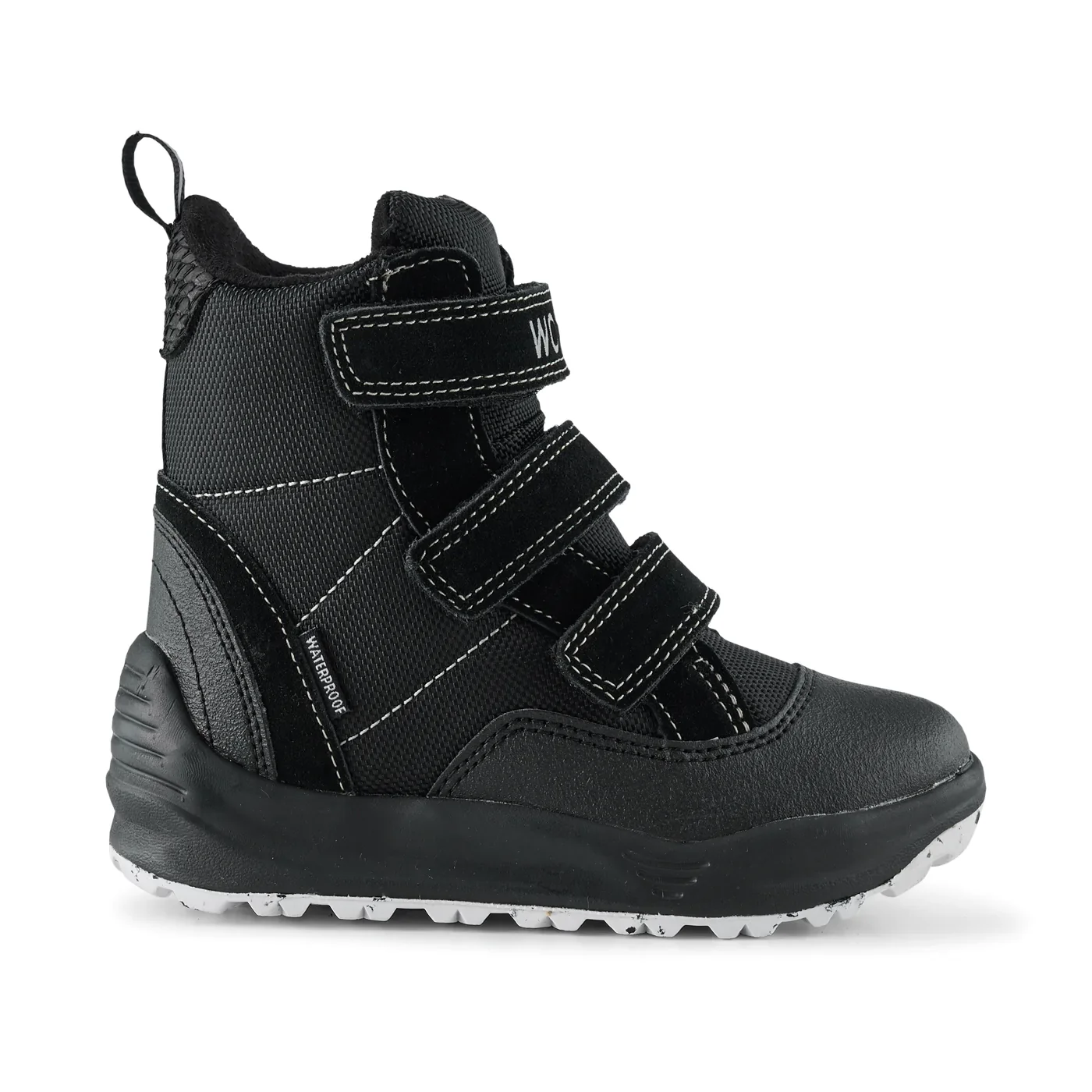 Stvle, Adrian boots kids-Sort, Woden