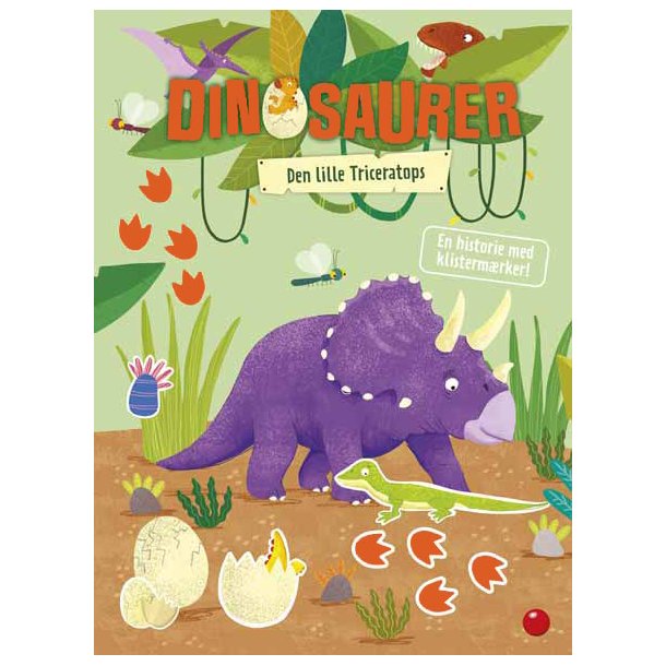 Dinosaurer aktivitetsbog  Den lille Triceratops