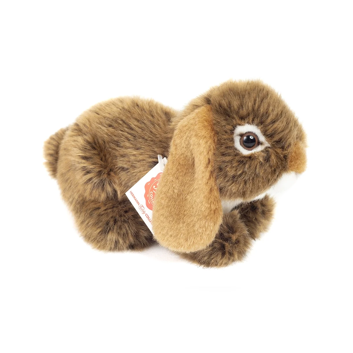 Teddy Hermann - Liggende kanin brun 18 cm