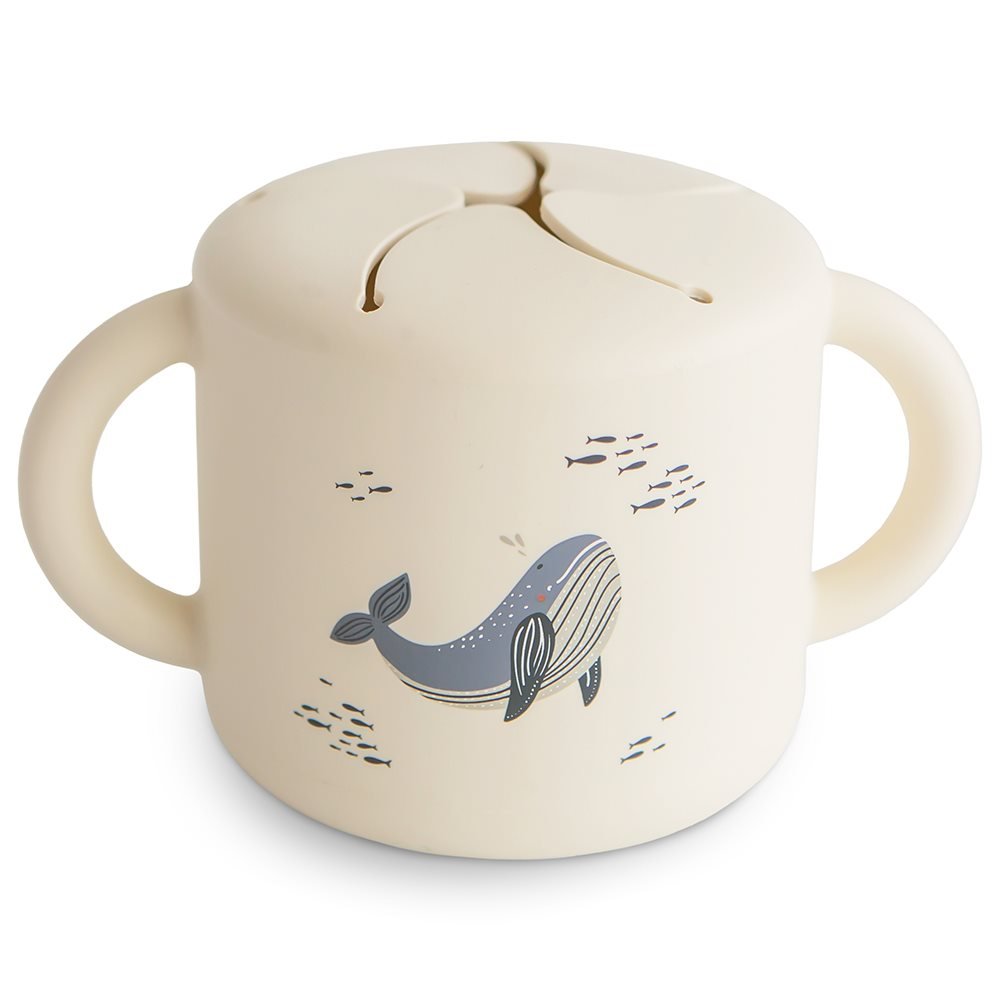 Mushie Snack Cup – Whales