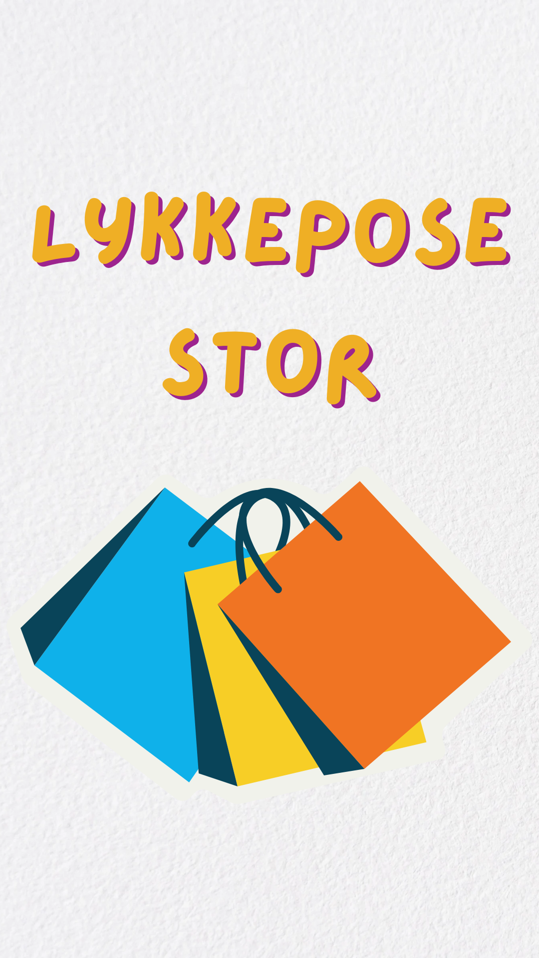 Lykkepose dreng-stor 62/68