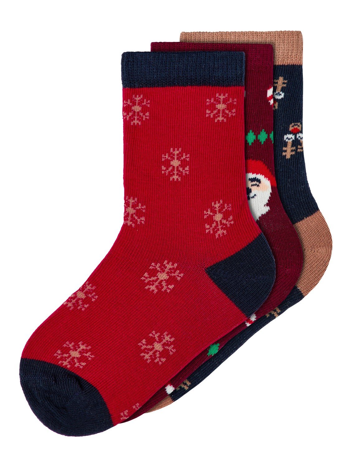 Julestrmper 3pk/NMFCHRISTMAS-Nameit