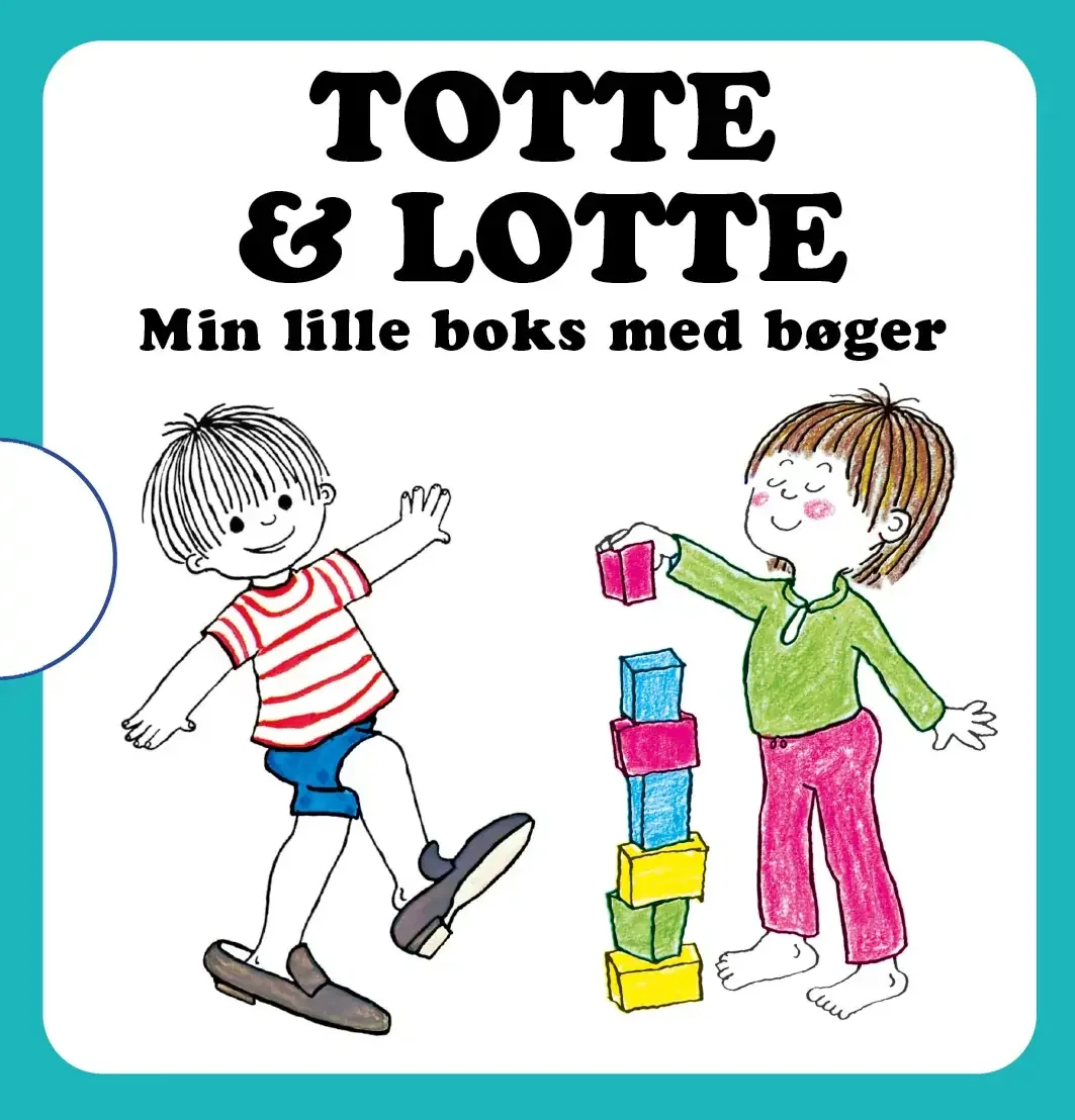 Lotte &amp; Totte- Min lille boks med 4 bger